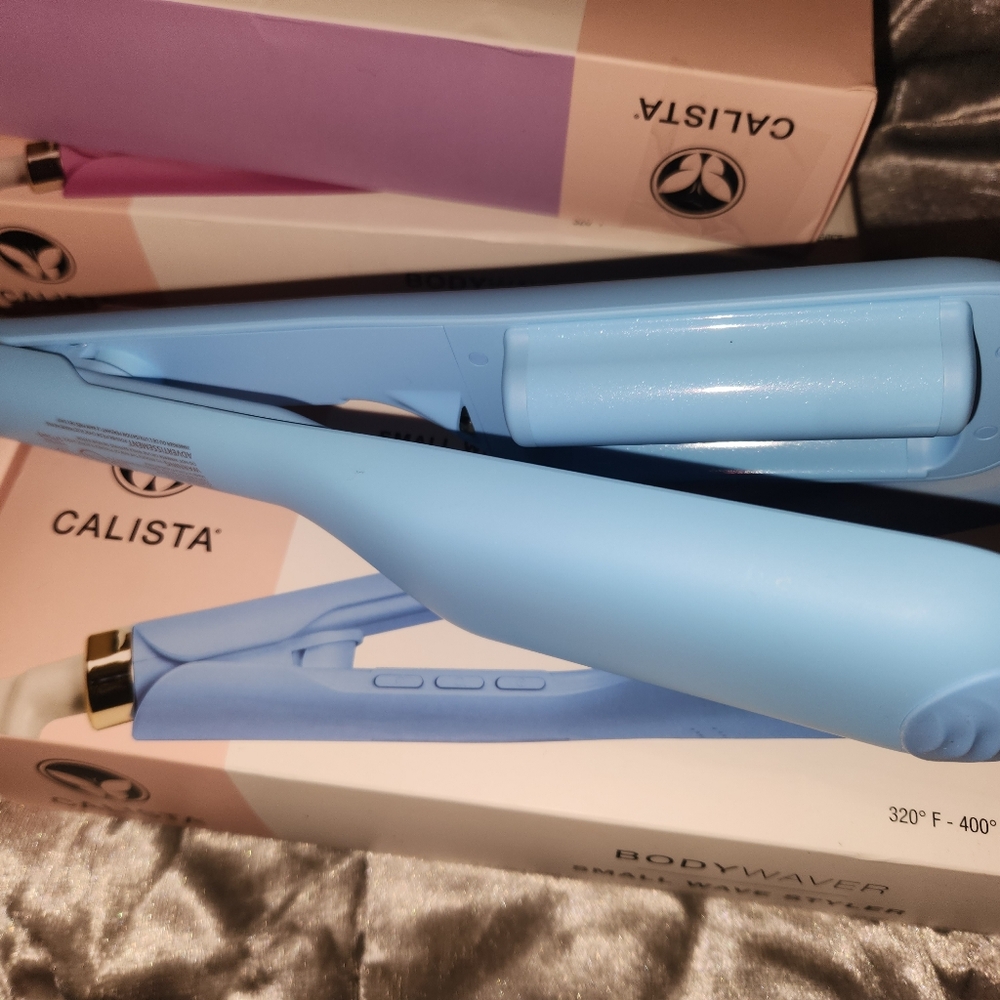NEW In Box- Calista BodyWaver Small Wave Styler, Blue,Hair Tool,Beauty - Picture 7 of 10